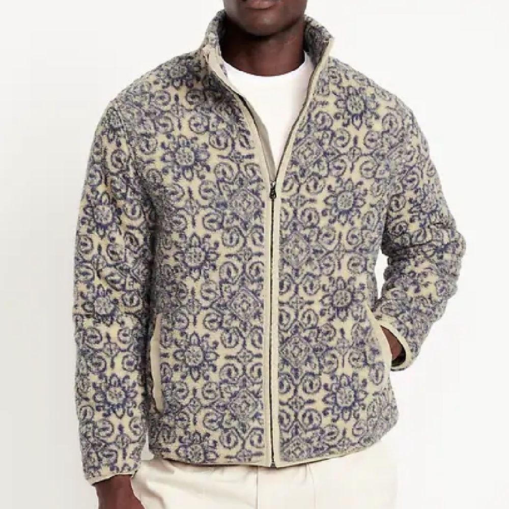 Old Navy Sherpa Full-Zip Jacket (Fleece)